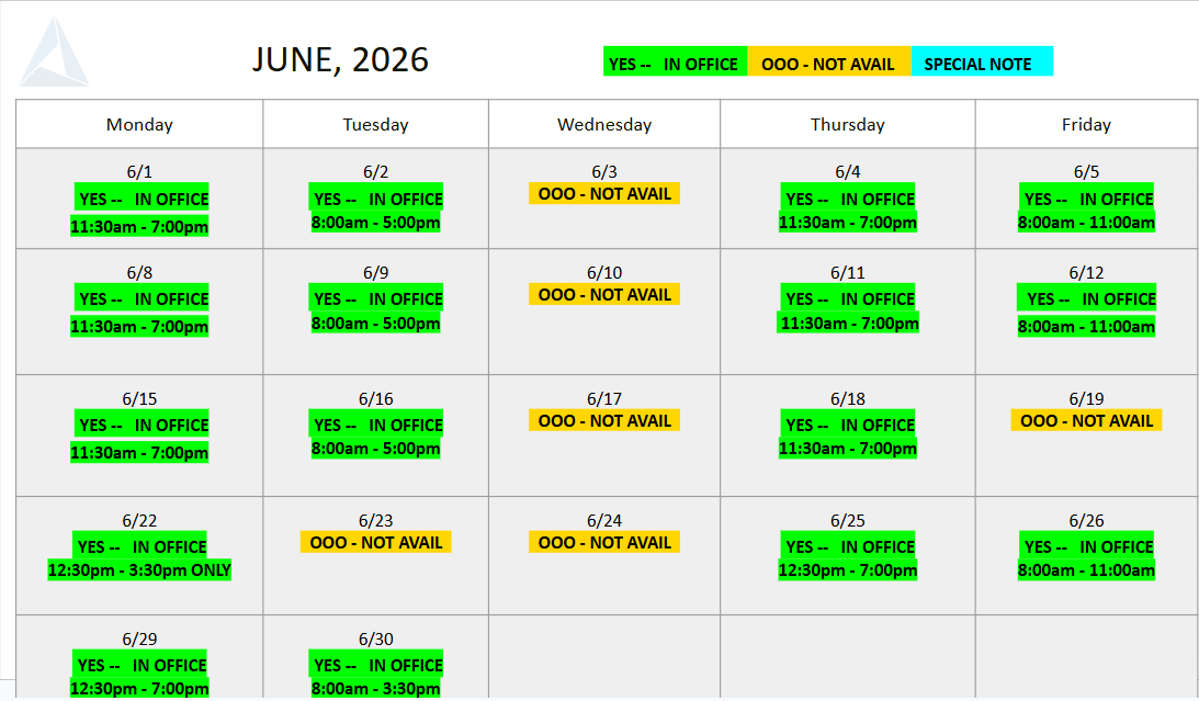 june