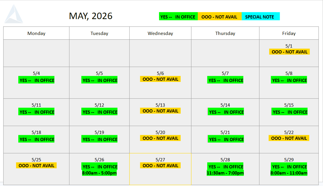 may